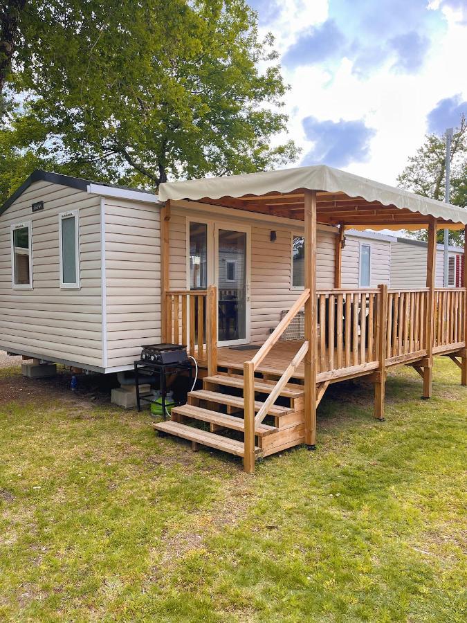 Mobil Home Camping 4 Etoiles Les Viviers 2 Chambres Lège-Cap-Ferret エクステリア 写真