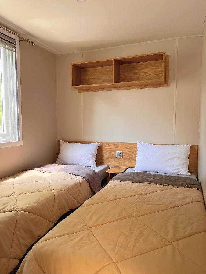 Mobil Home Camping 4 Etoiles Les Viviers 2 Chambres Lège-Cap-Ferret エクステリア 写真